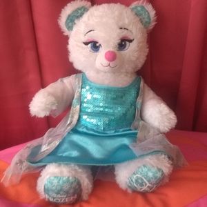 Frozen elsa build bear plush